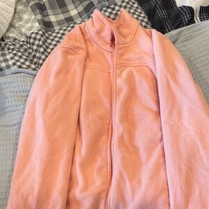 Natural Reflections Coral Fleece Jacket